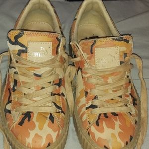 Puna x Fenty by Rihanna camo creepers